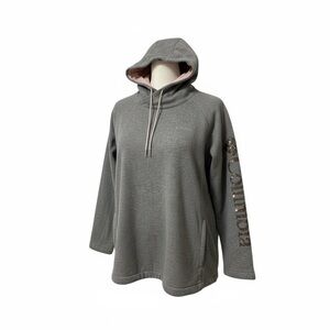Columbia Gray Hoodie with Pockets